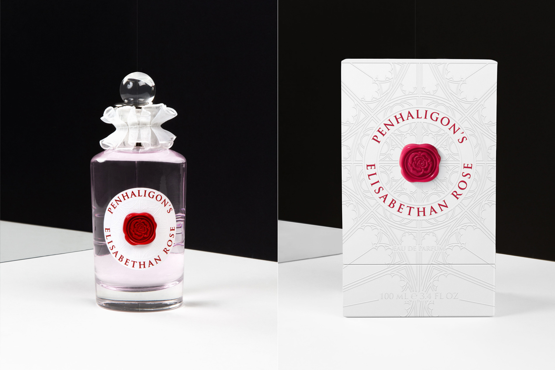 Perfume packaging design for Elisabethan Rose | Penhaligon´s
