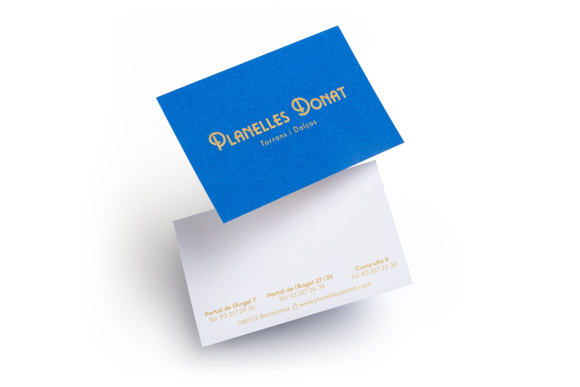 Planelles business cards