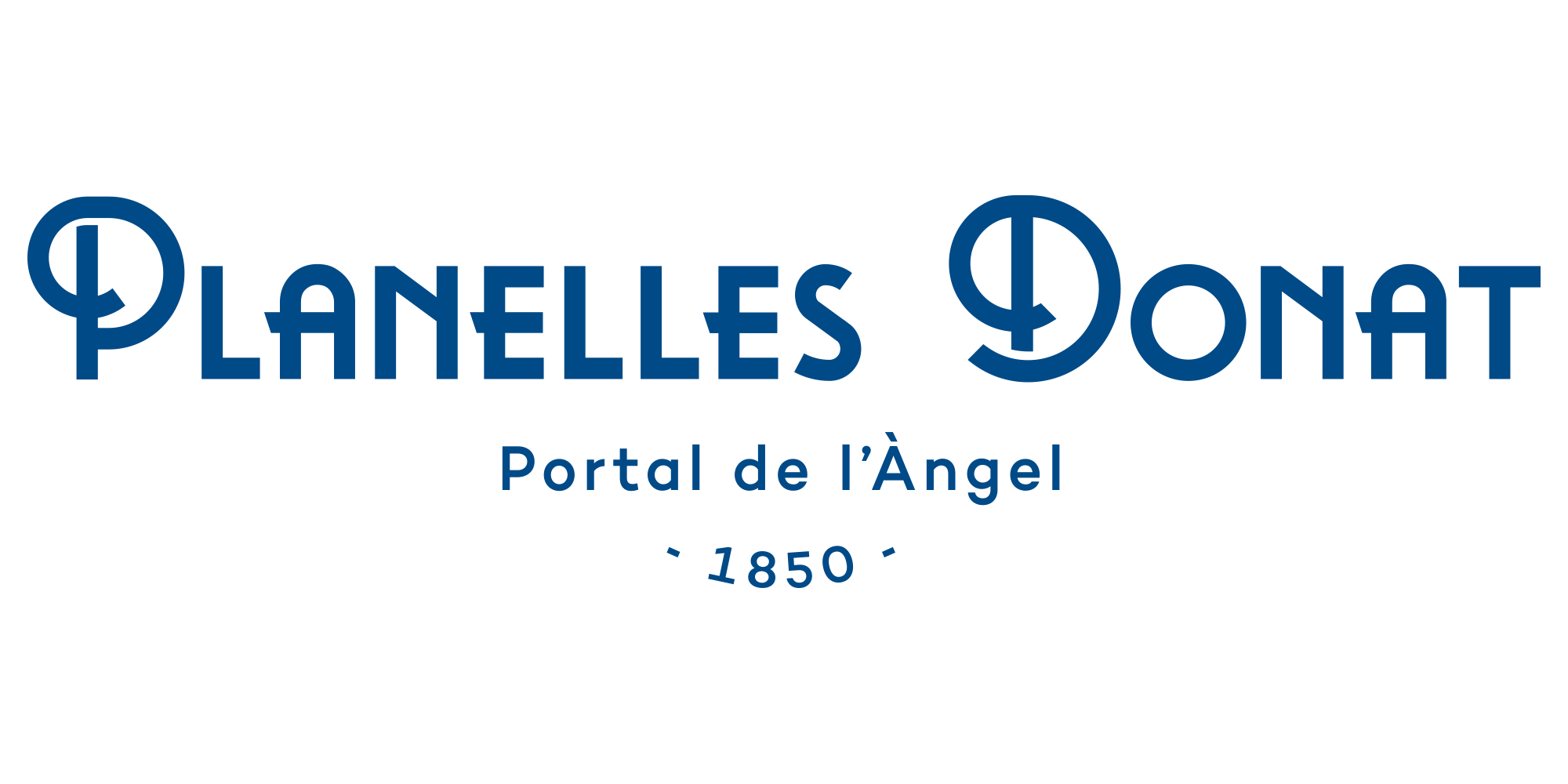 Planelles logo branding