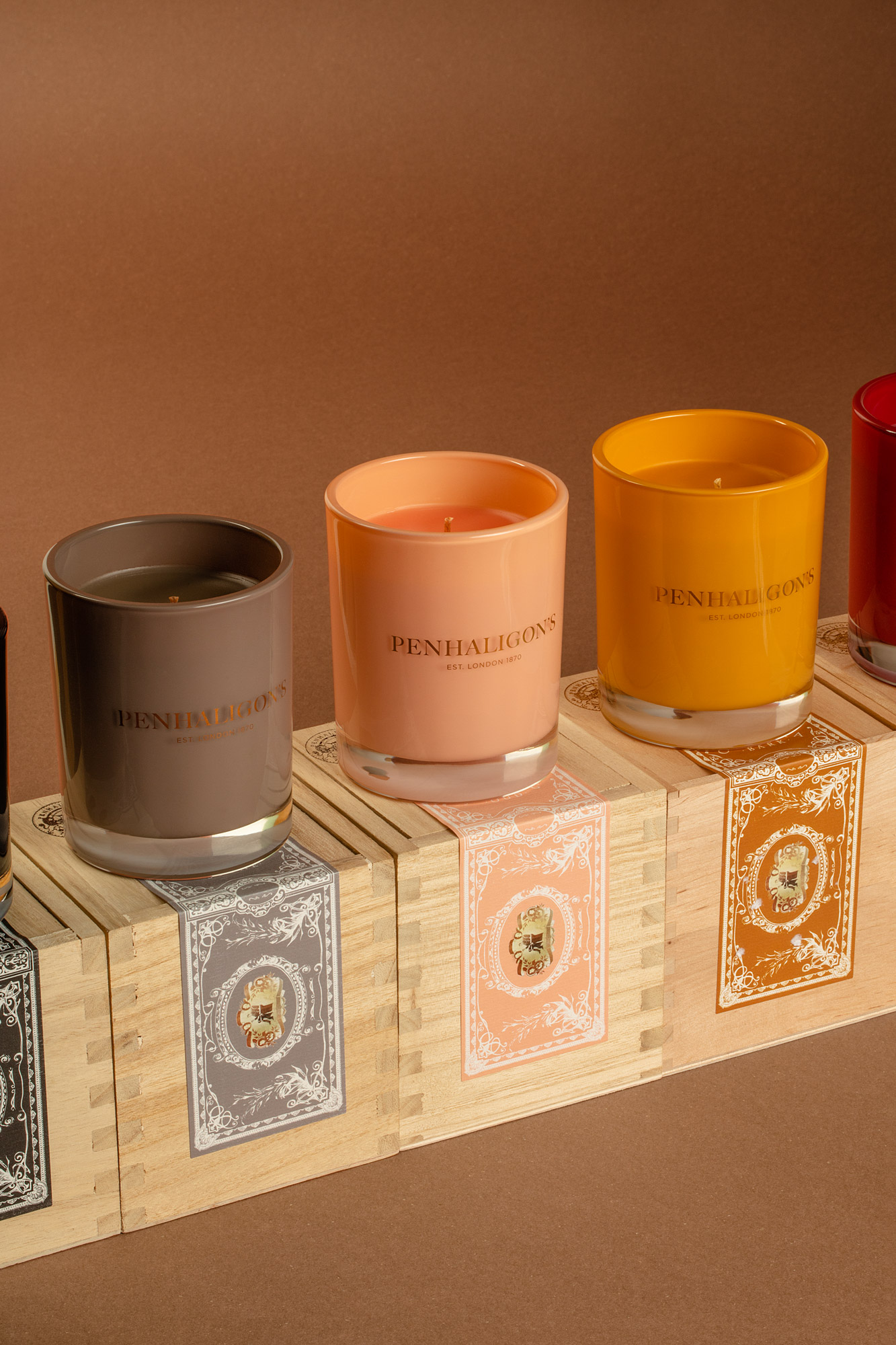 Penhaligon's Trade Routes candles home fragrances design - Noreste Studio