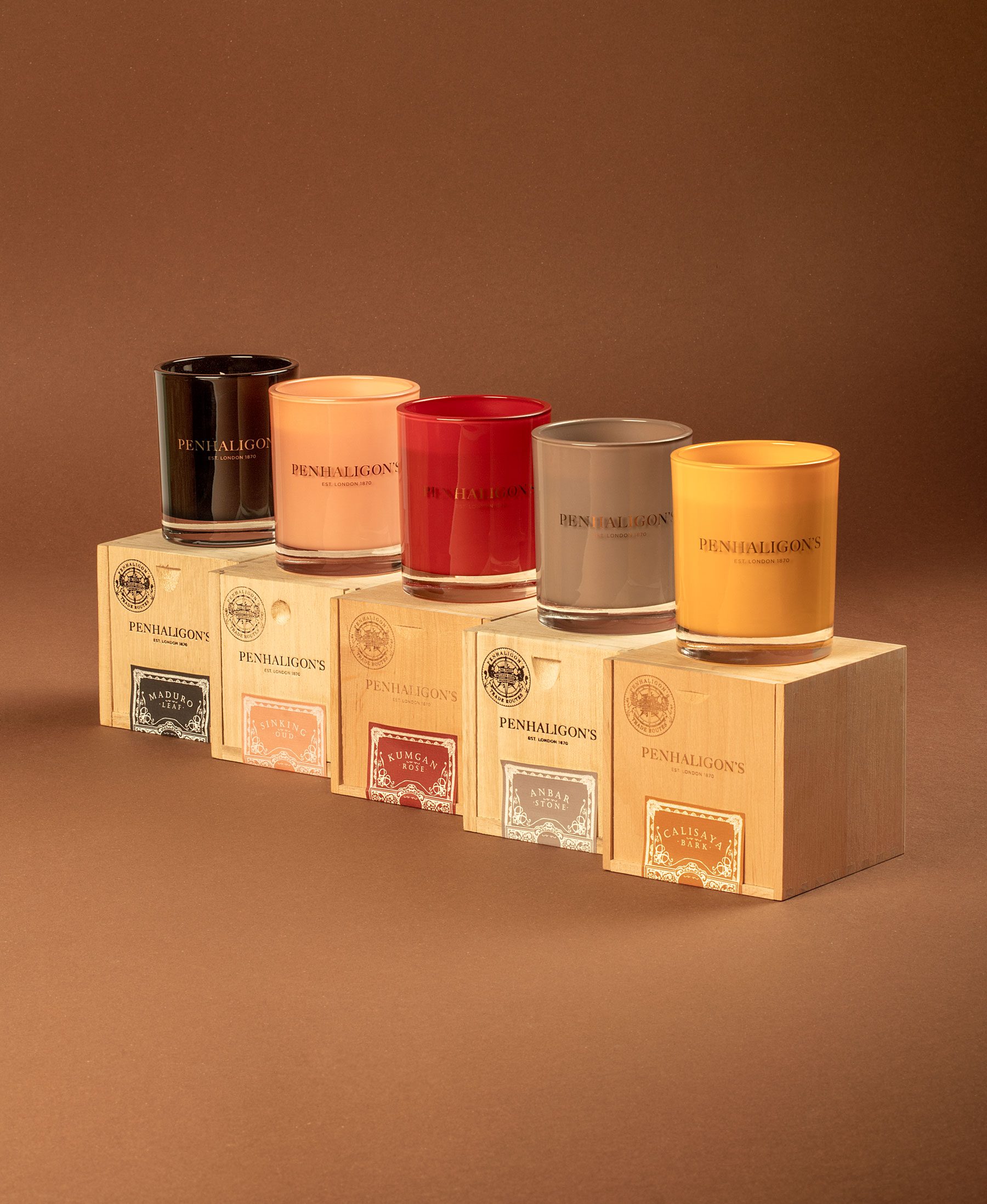 Penhaligon’s Trade Routes candles packaging design – Noreste Studio Penhaligon's Trade Routes candles packaging design - Noreste Studio